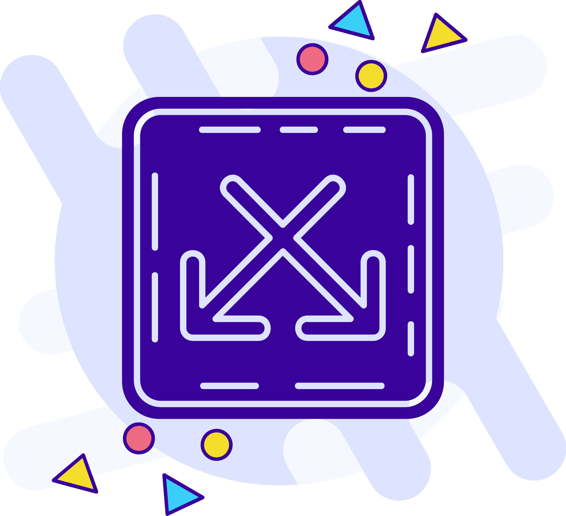 Intersect freestyle solid Icon 38796284 Vector Art at Vecteezy