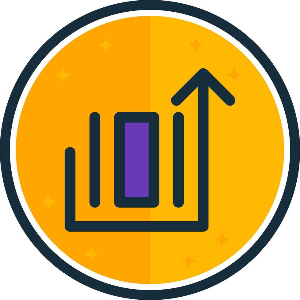 Deploy object filled verse Icon vector