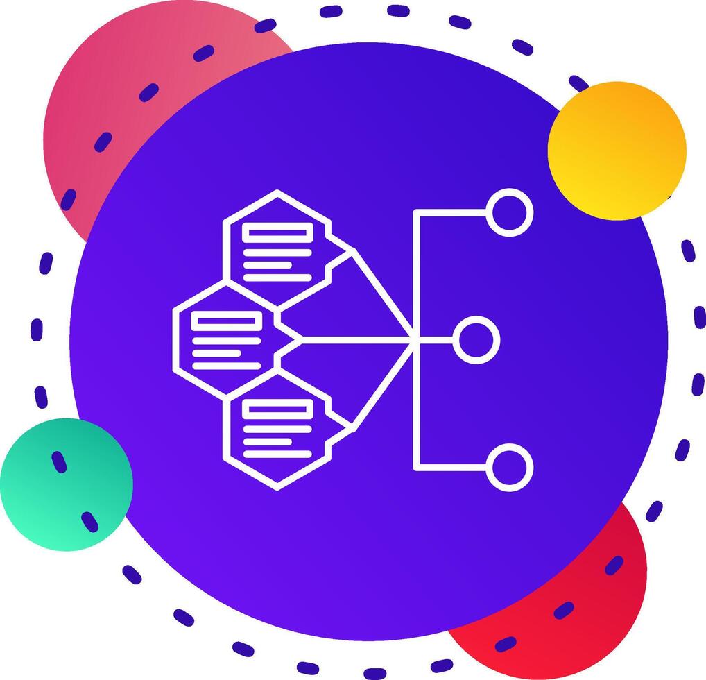 Index Abstrat BG Icon vector