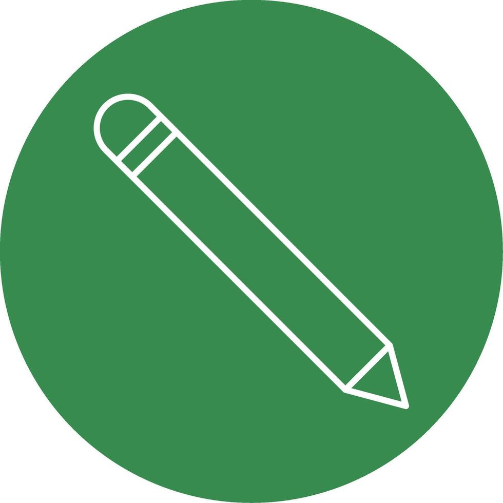 Pen Line Circle color Icon vector