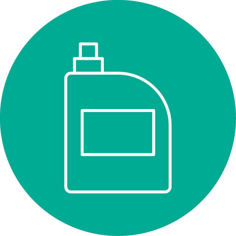 Bleach Line Circle color Icon vector