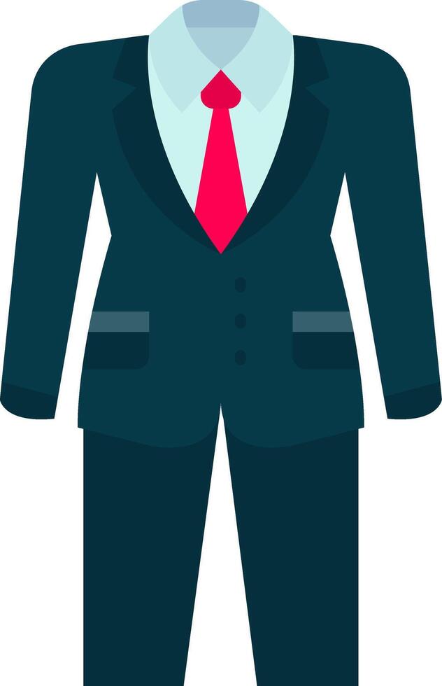 traje icono vector