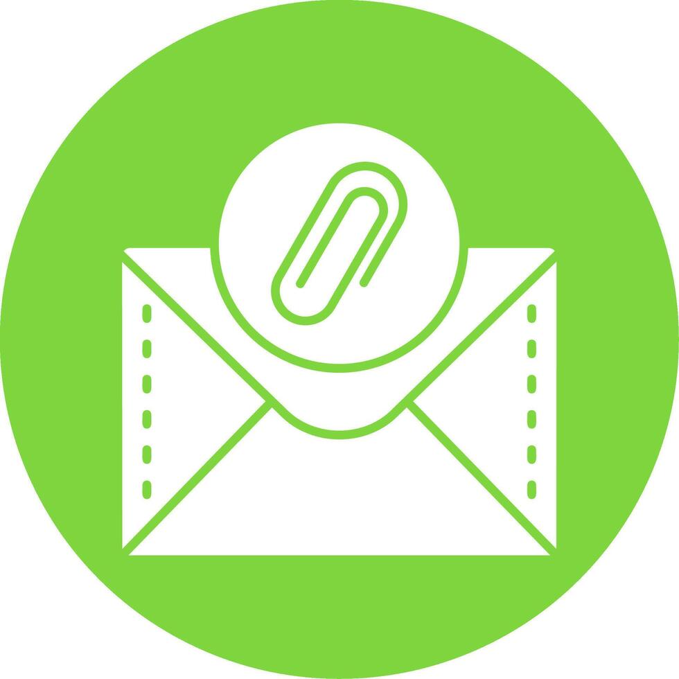 Clipper Glyph Circle Multicolor Icon vector