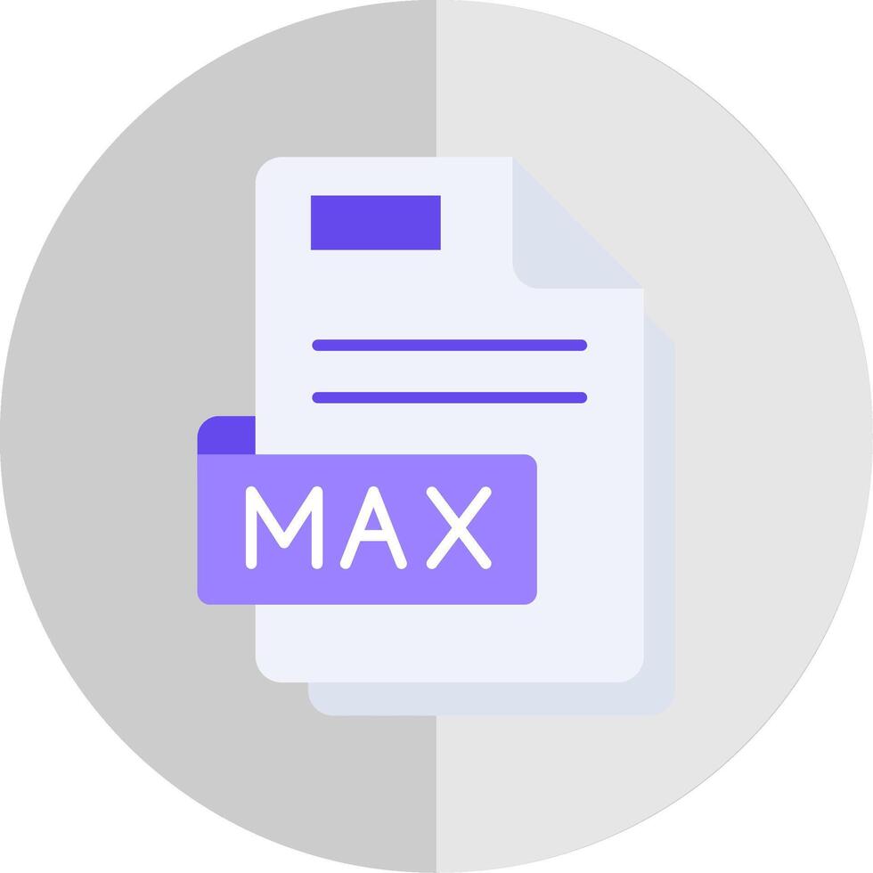 max plano escala icono vector