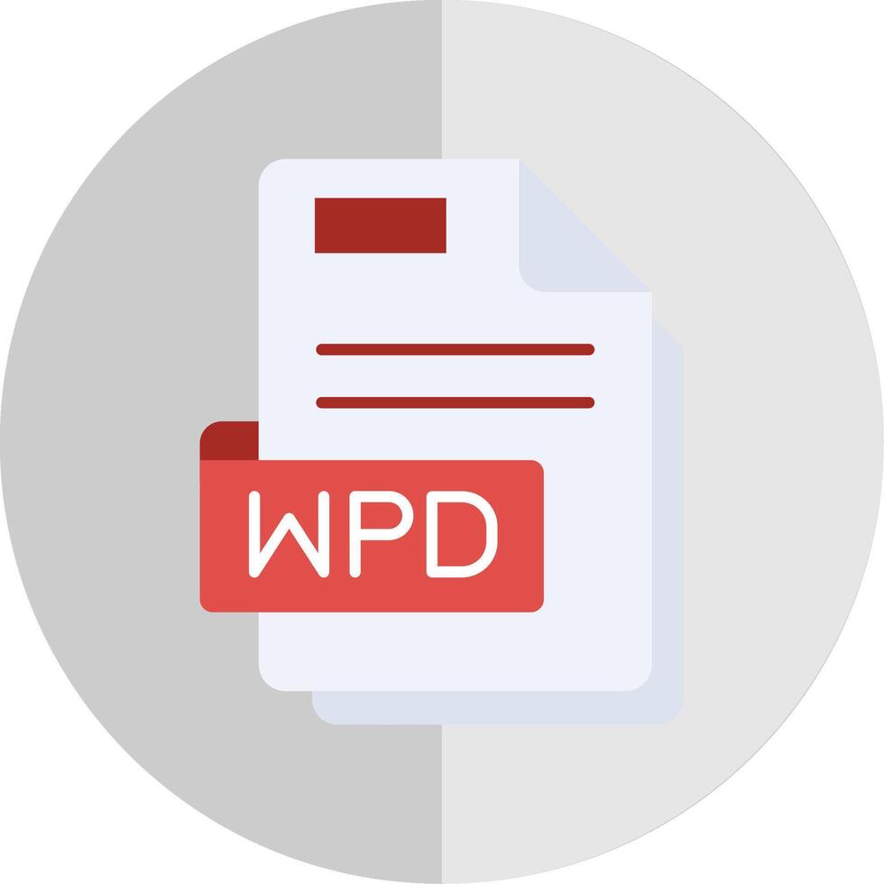 Wpd Flat Scale Icon vector