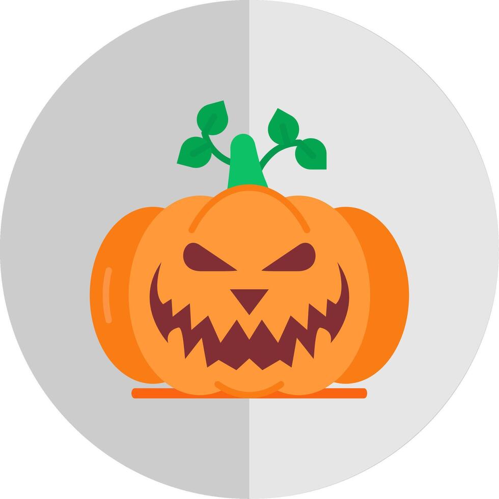 calabaza plano escala icono vector