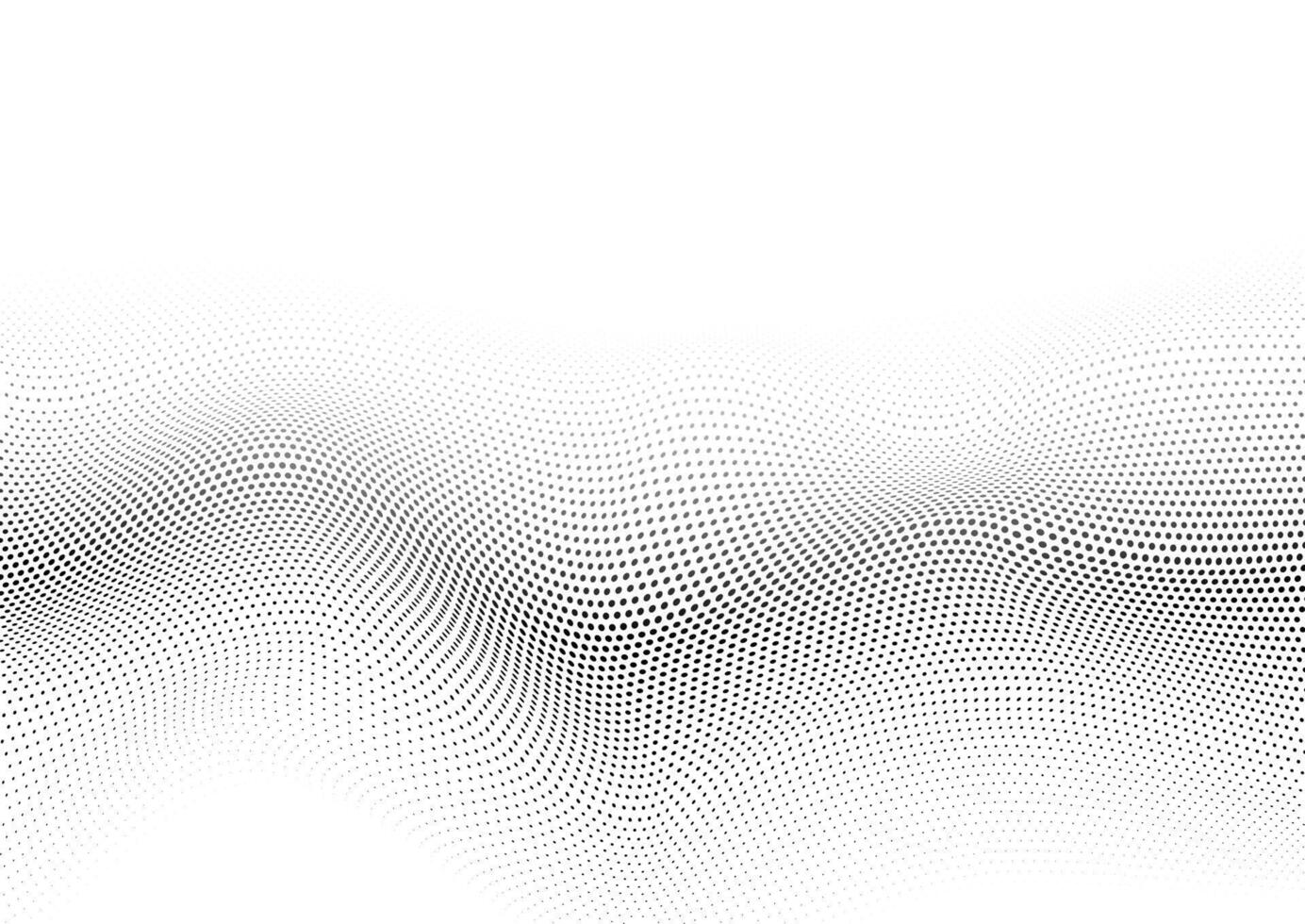 abstract design with flowing dots design vector