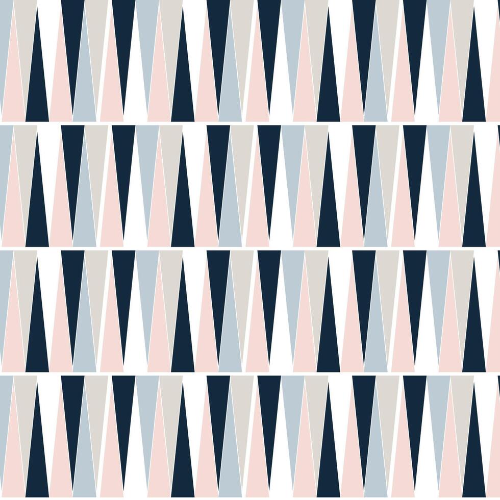 Abstract background with Scandi style pattern design vector