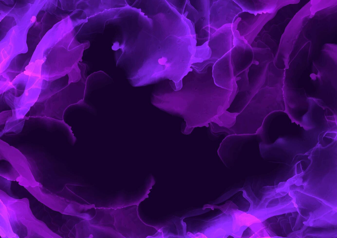 dark purple hand painted alcohol ink background vector