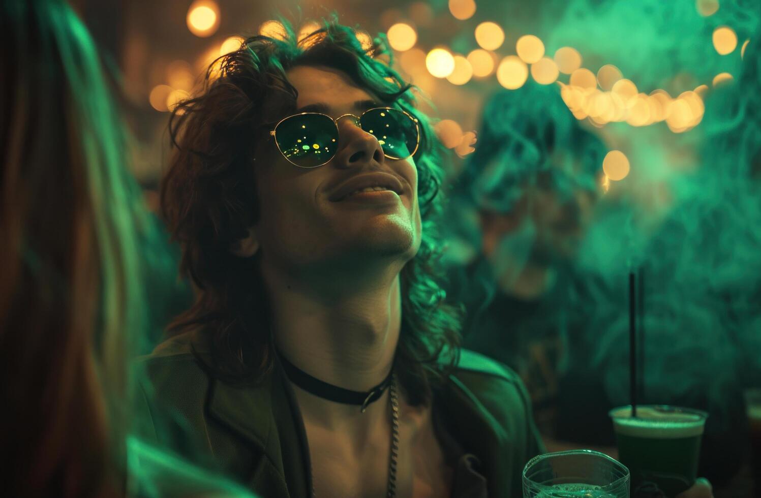 AI generated st patrick's day party photos a day after,