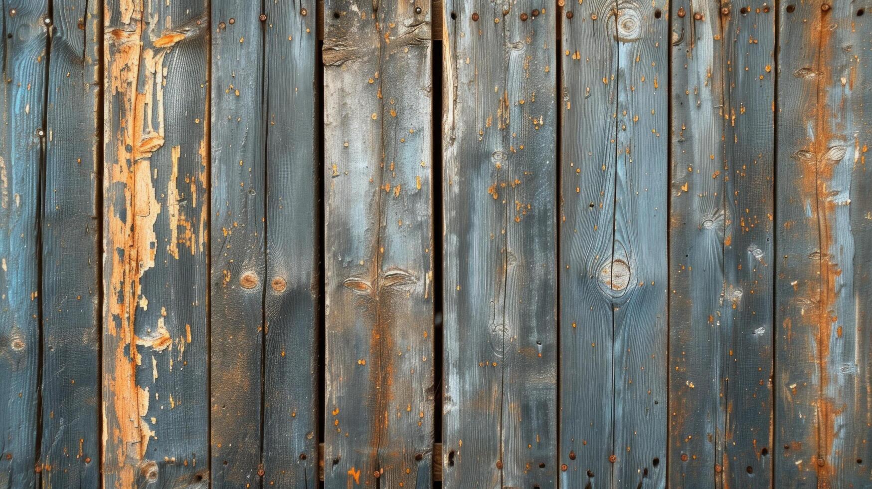 AI generated Background from old wooden boards photo
