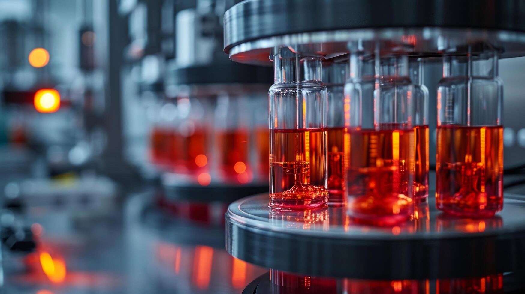 AI generated A regenerative medicine lab with 3D bioprinting, advancing organ transplantation and tissue engineering. photo