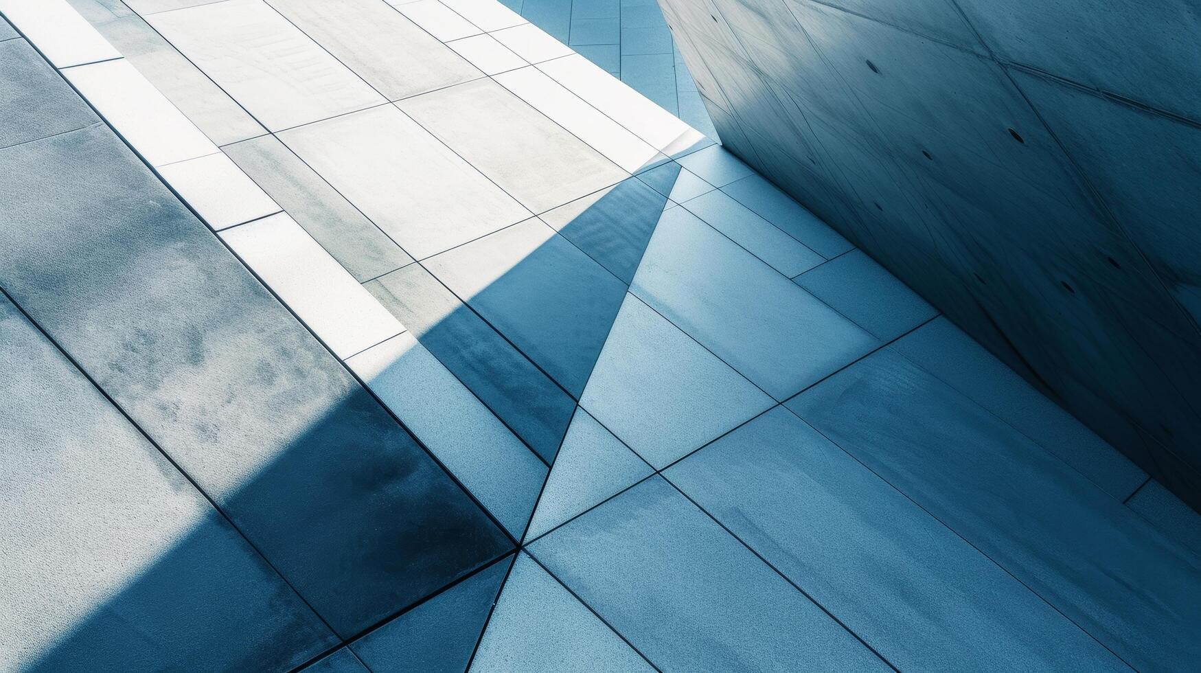 AI generated Clean lines intersect with geometric patterns, reminiscent of urban grids and architectural blueprints photo