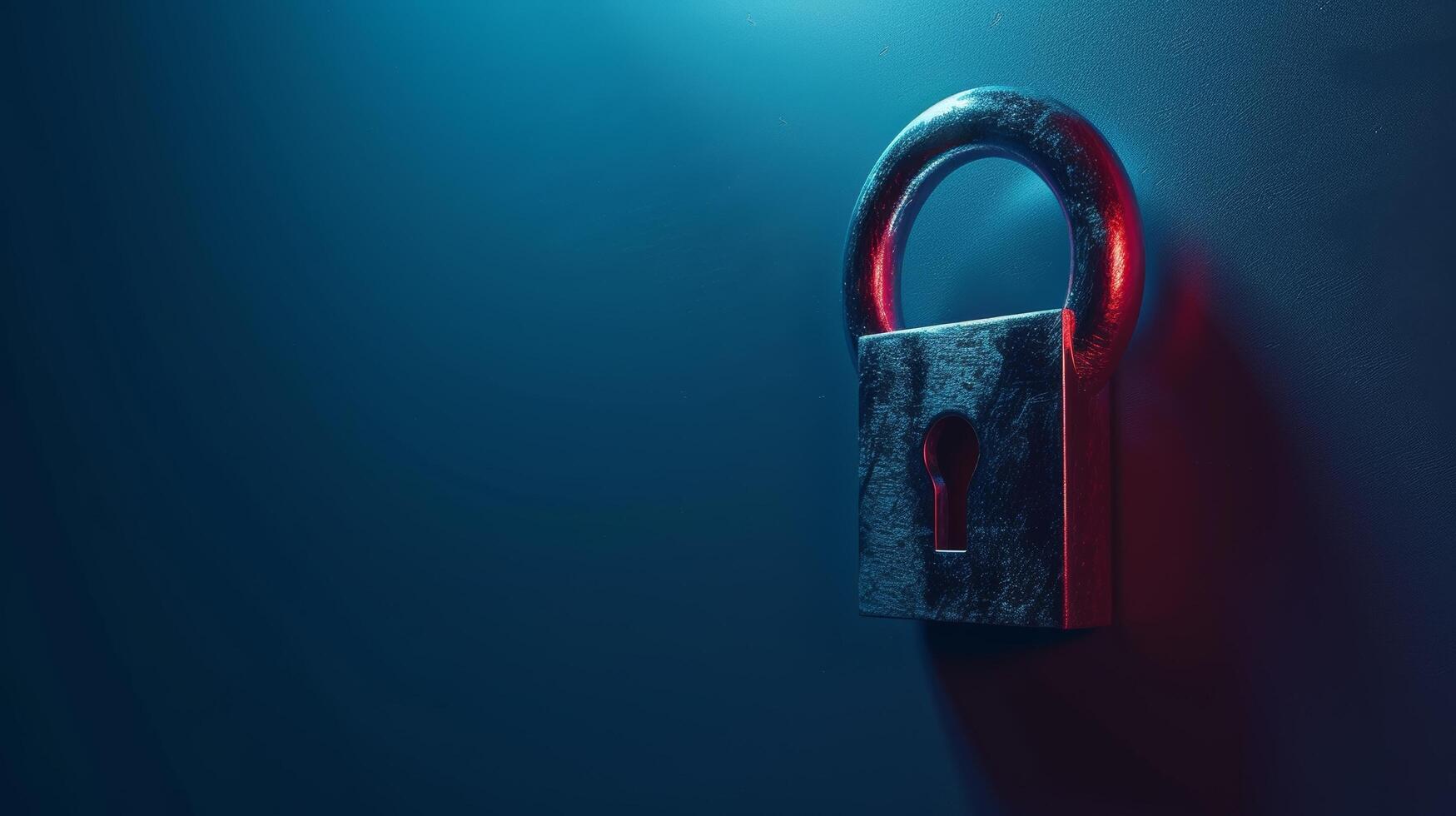 AI generated Minimalist elements form a deterrent against hackers, conveying resilience and preparedness in cyber defense photo