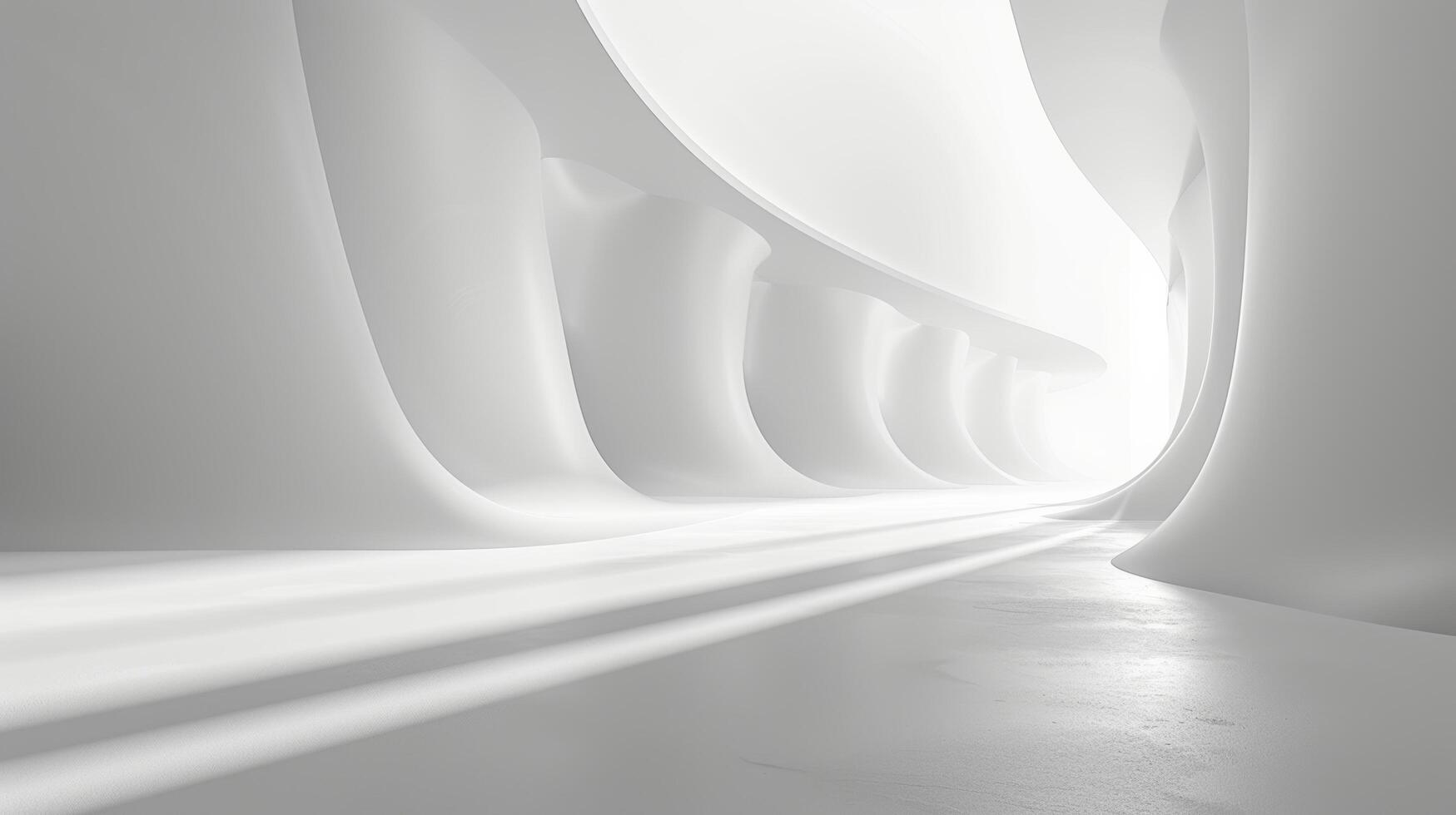 AI generated Clean and sleek backdrop with subtle gradients, leaving a lasting impression of professionalism and expertise photo