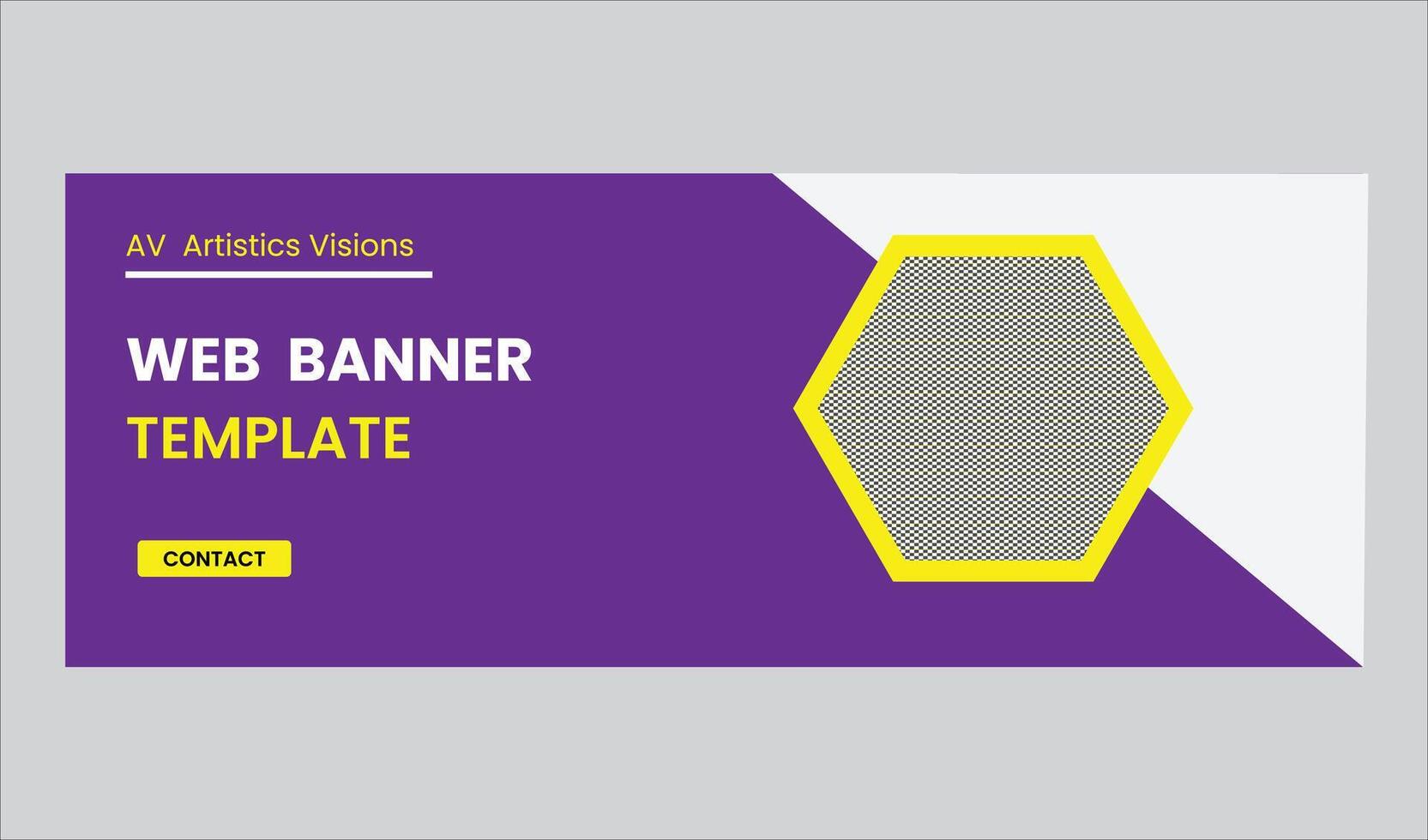 web banner design vector