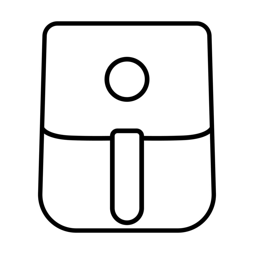 cooking air fryer appliance icon vector for graphic design, logo, website, social media, mobile app, UI illustration