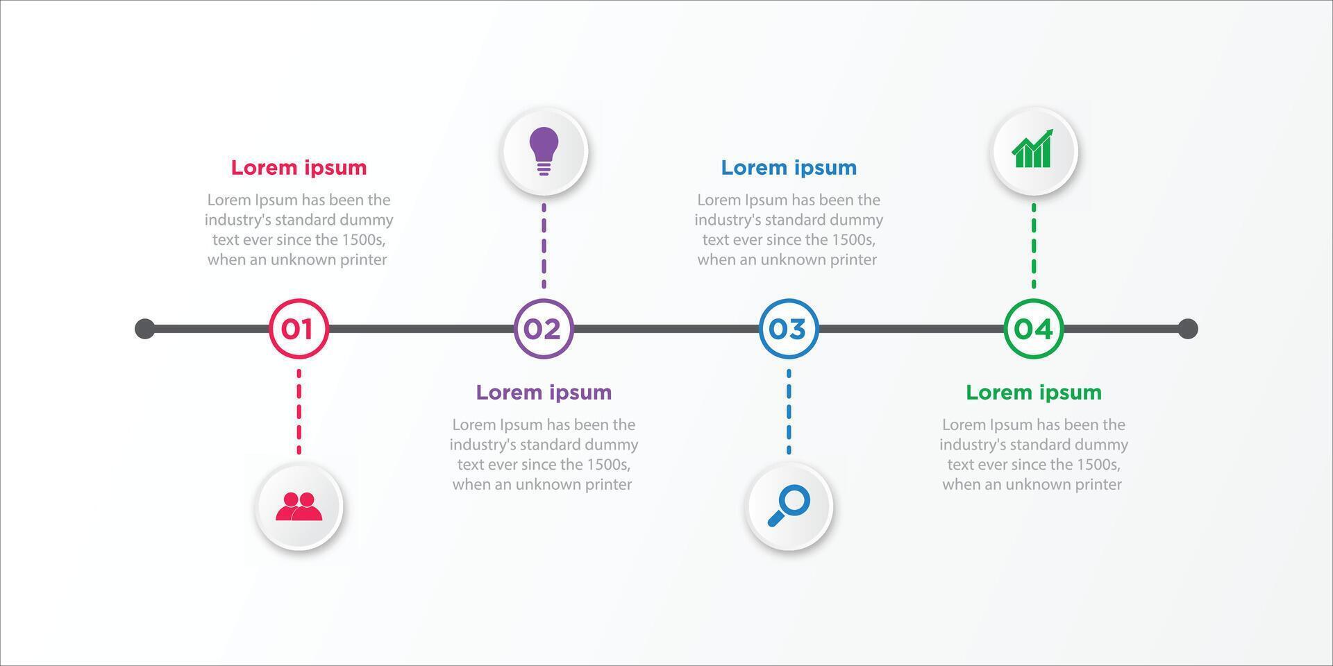 vector moderno negocio infografía modelo diseño