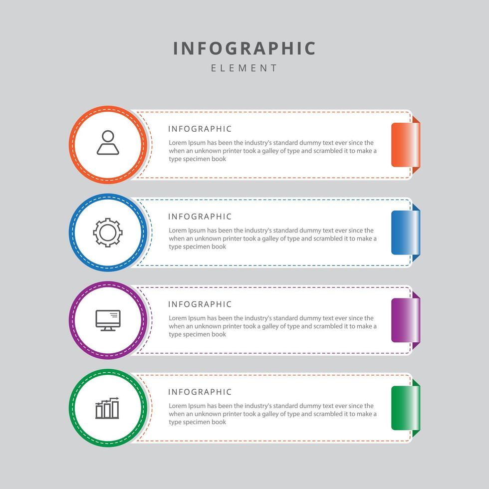 vector vector ilustración negocio cronograma infografía gráfico modelo diseño