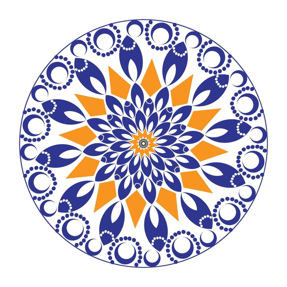 MANDALA ART,MANDALA DESIGN vector