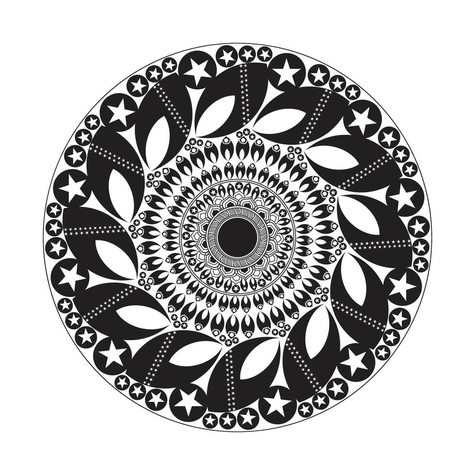 MANDALA ART,MANDALA DESIGN vector