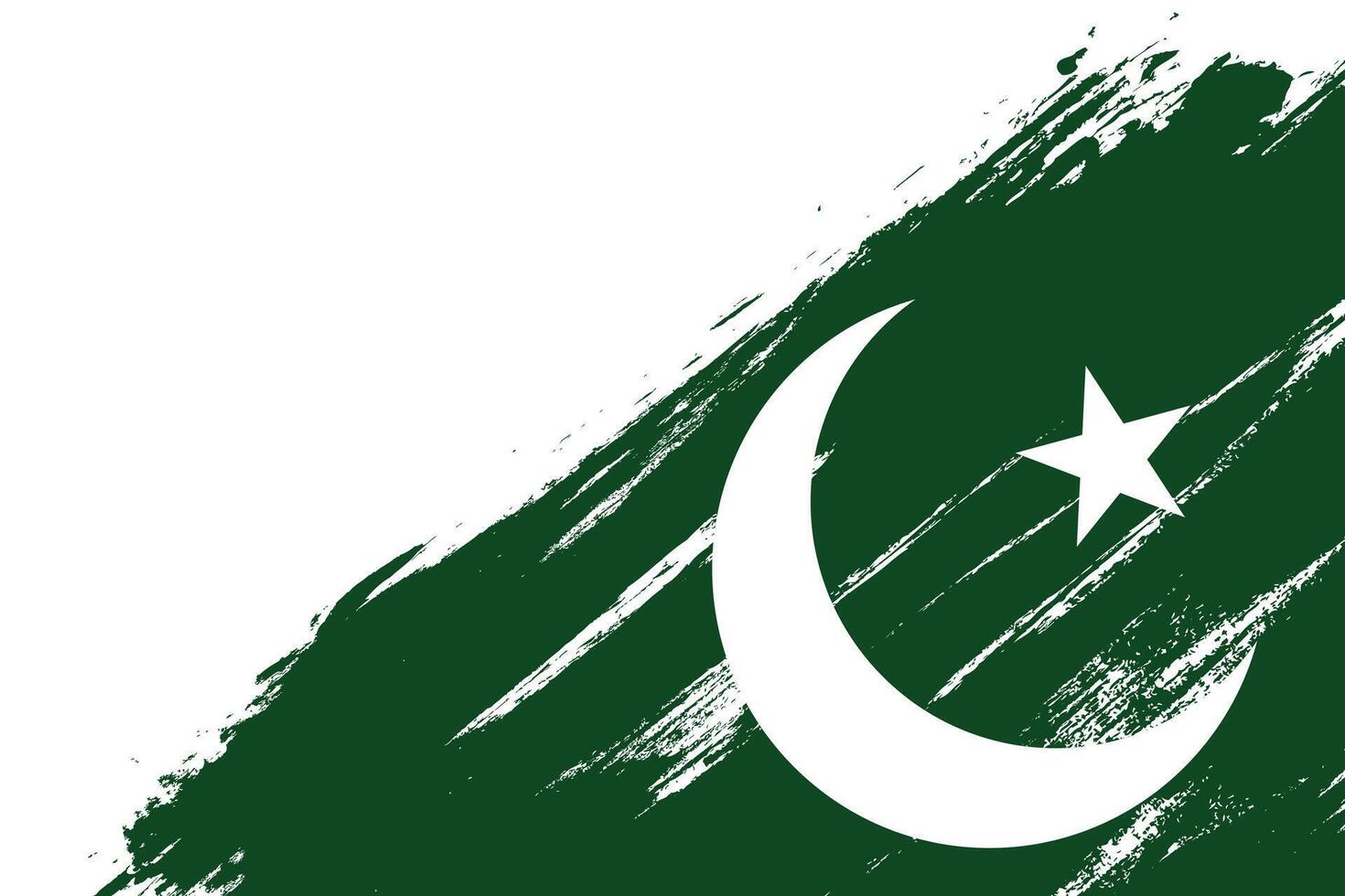 Pakistan day background with negative space area. 23rd of march pakistan national day celebration. vector