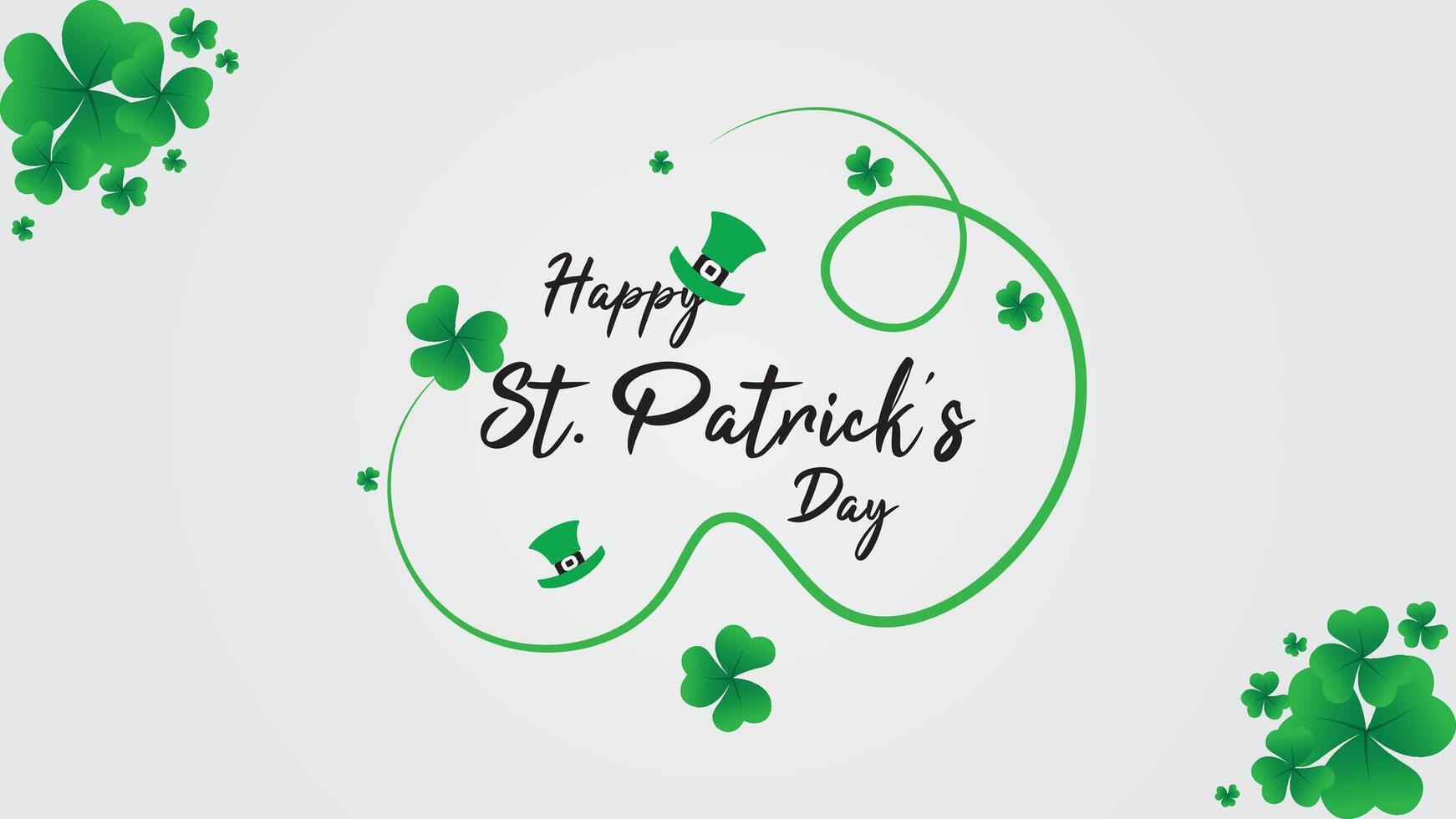 st patricks day background vector