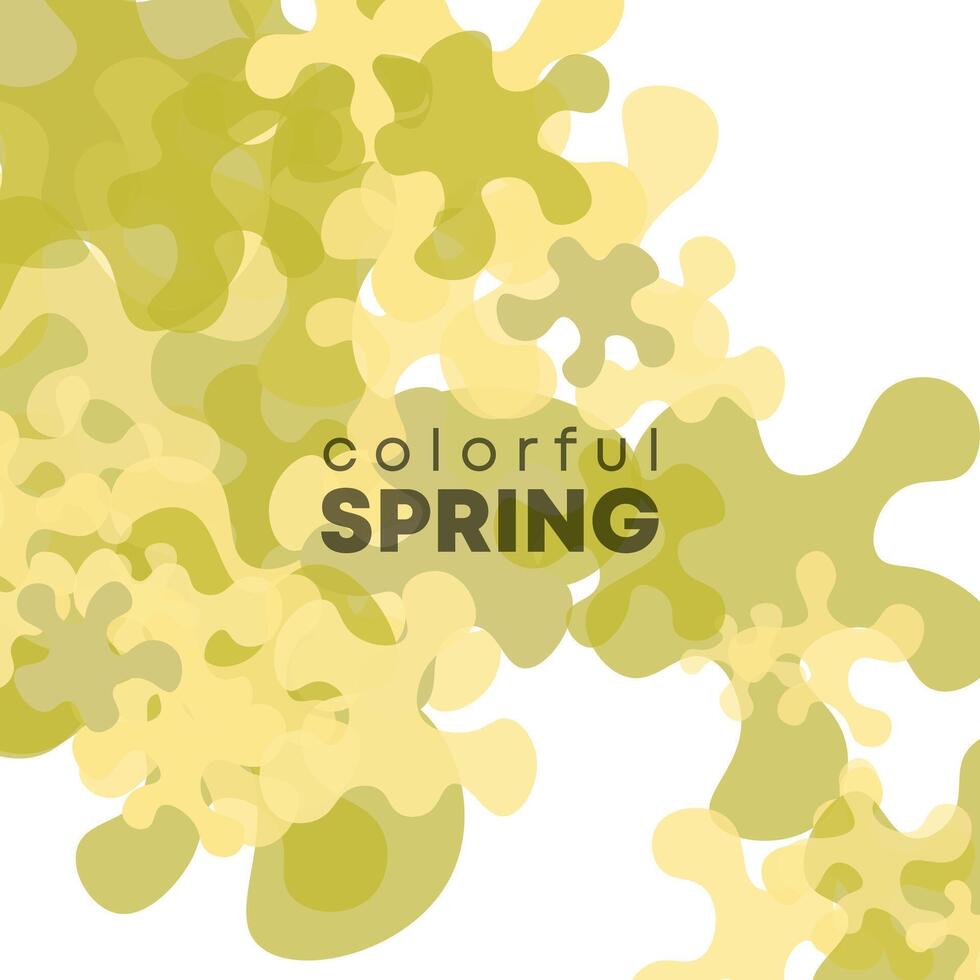 vector abstract colorful spring background design,invitation card background template,watercolor wet wash splash.