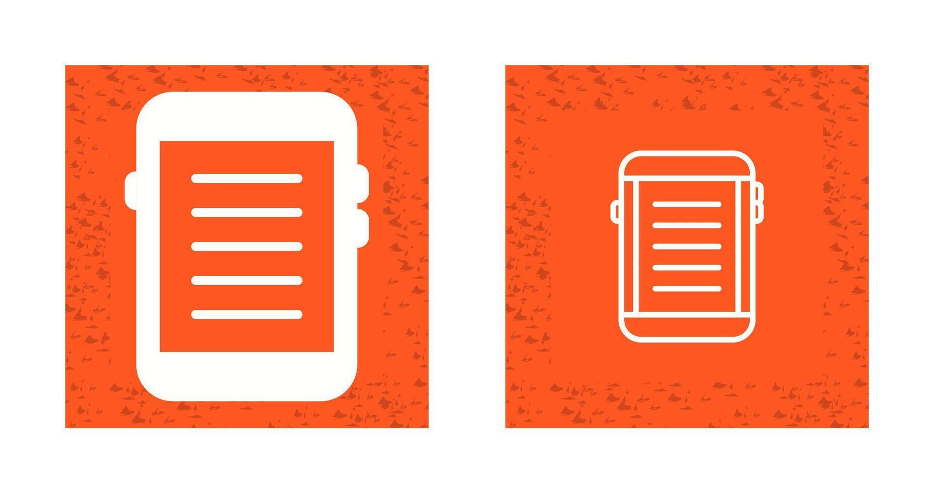 E-reader Vector Icon
