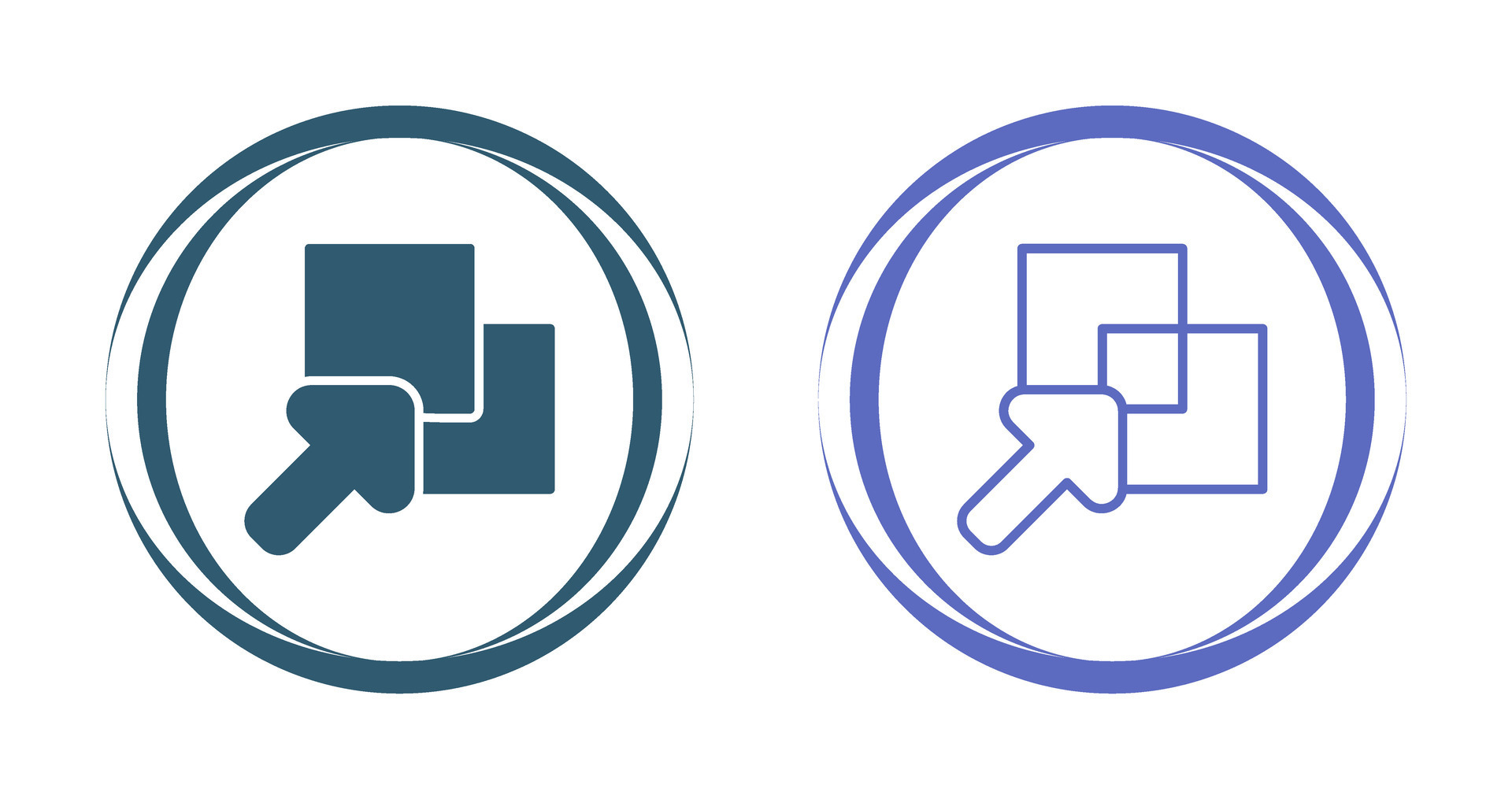 Overlap Vector Icon 38824173 Vector Art at Vecteezy