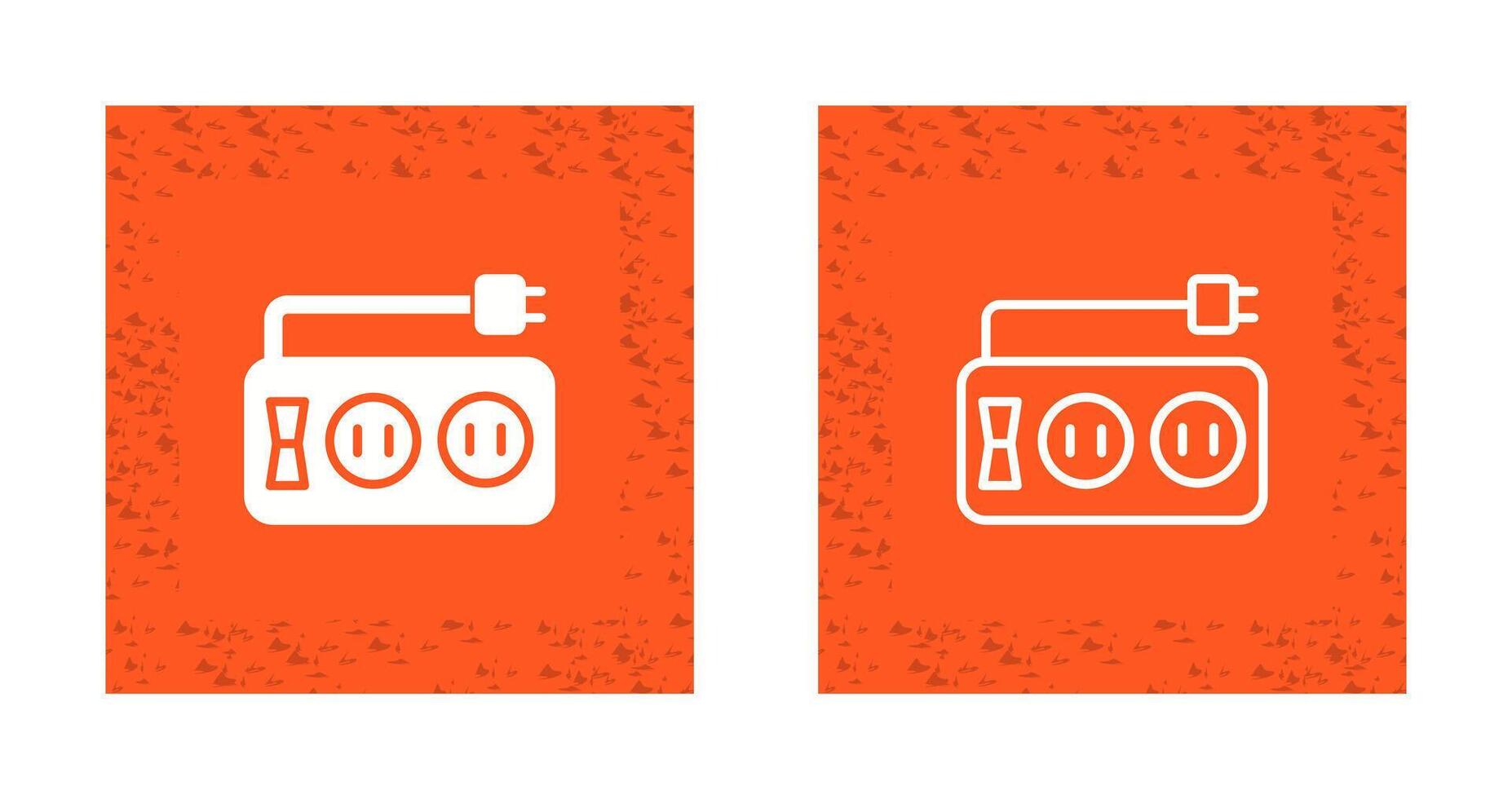 Power Strip Vector Icon