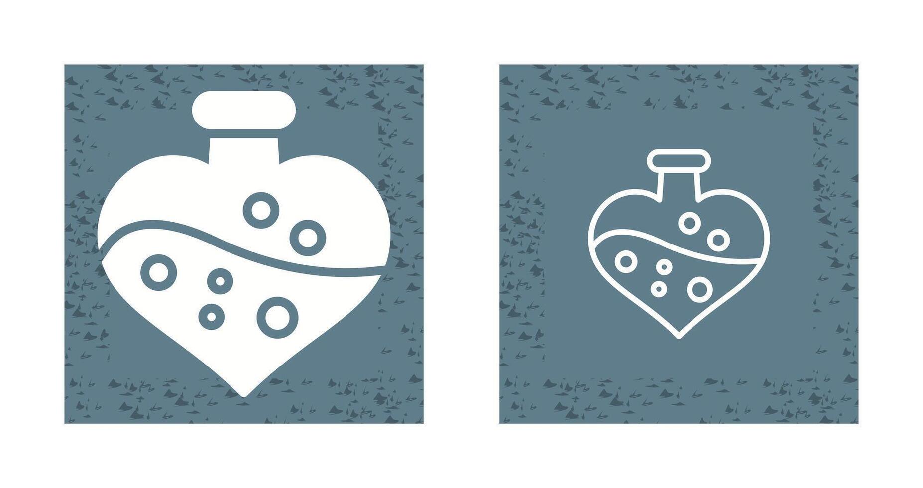 Love potion cocktail Vector Icon