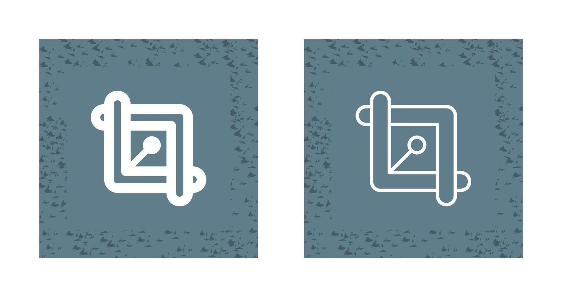 Crop Vector Icon