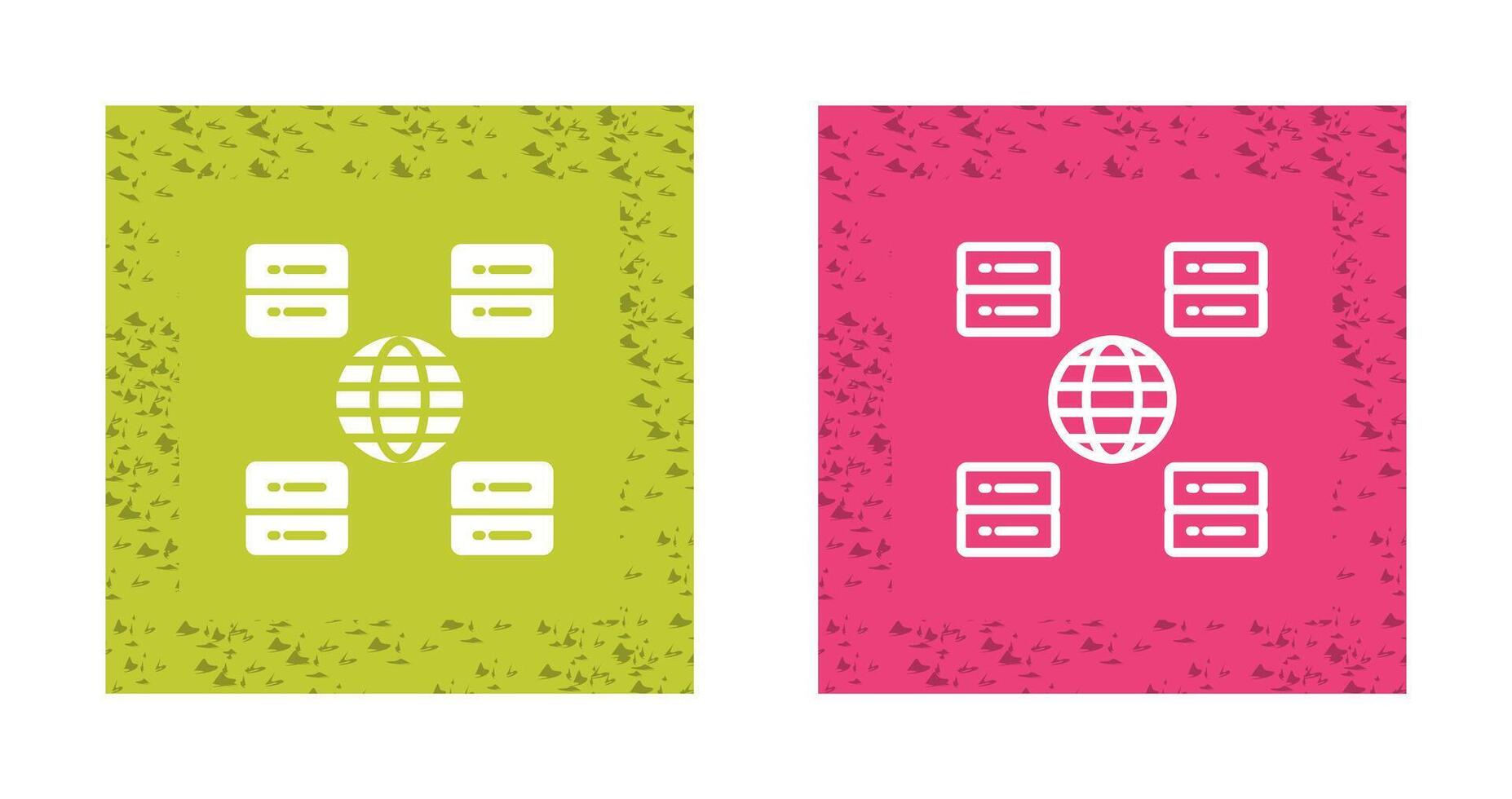 Content Delivery Network Vector Icon