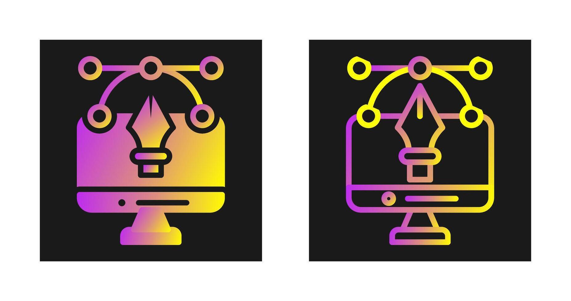 Graphic Design Vector Icon