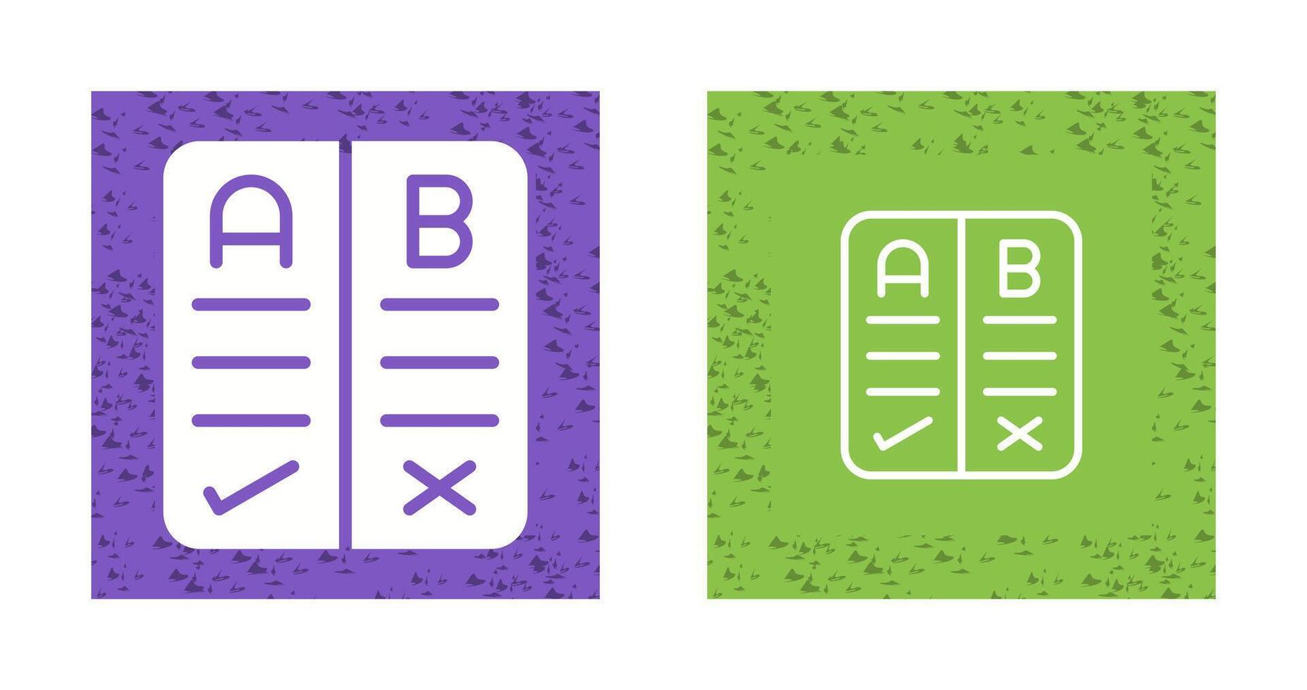 Pros And Cons Vector Icon