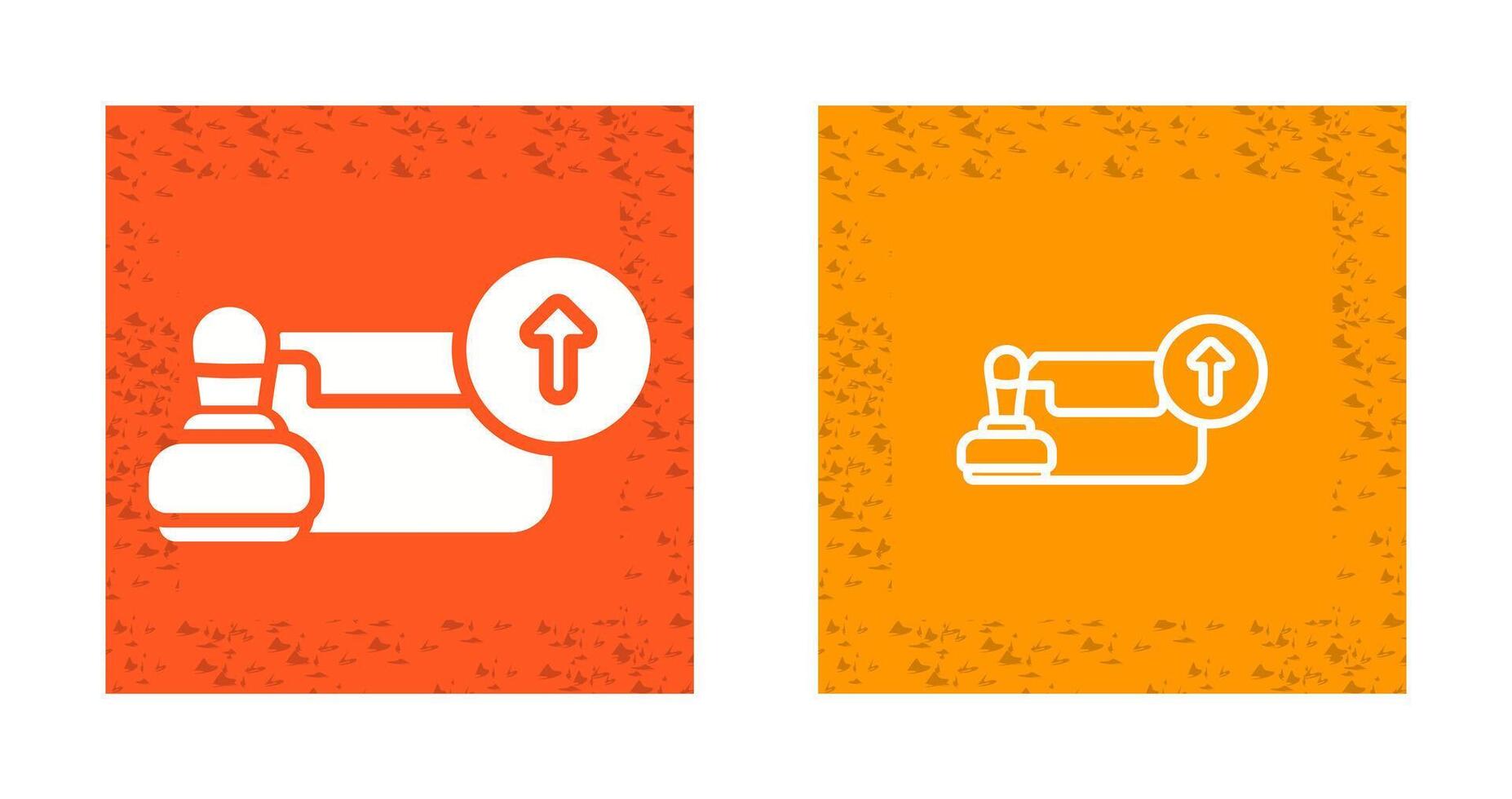 Outbox with stamp Vector Icon
