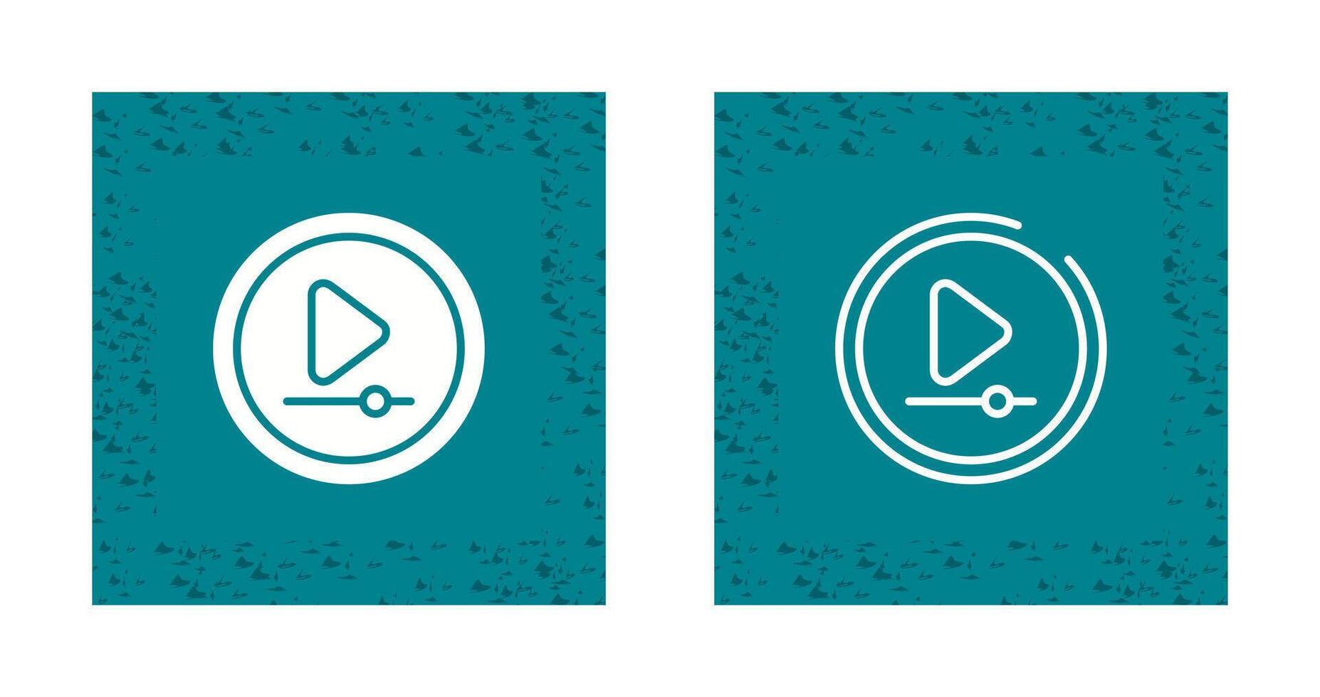 Video Play Button Vector Icon