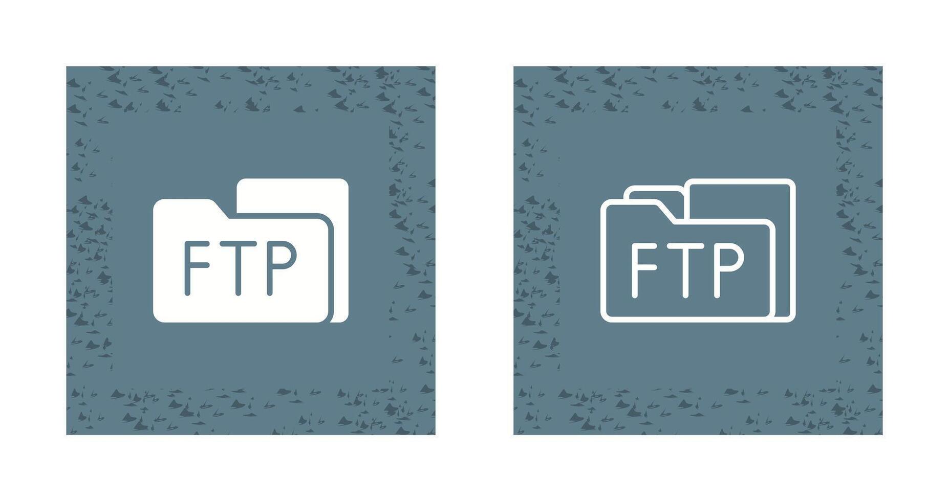 FTP Access Vector Icon