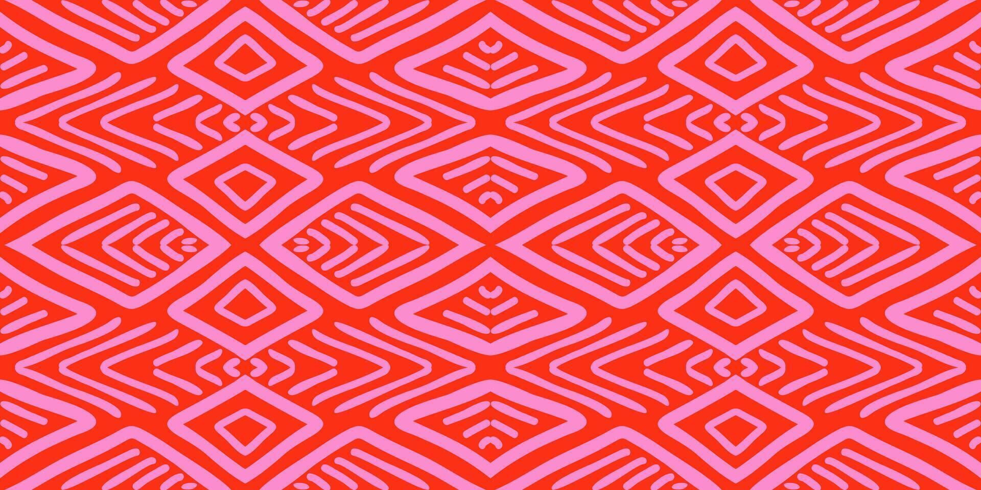 mano dibujado batik modelo sin costura. geométrico cheurón resumen ilustración, fondo de pantalla. tribal étnico vector textura. azteca estilo. gente bordado. indio, escandinavo, africano alfombra, teja.