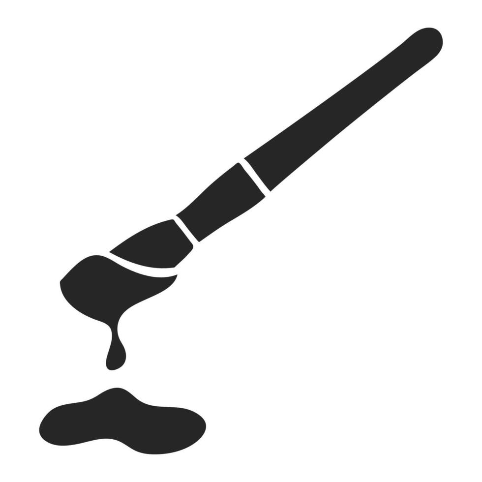 Hand drawn Paint brush vector illustration