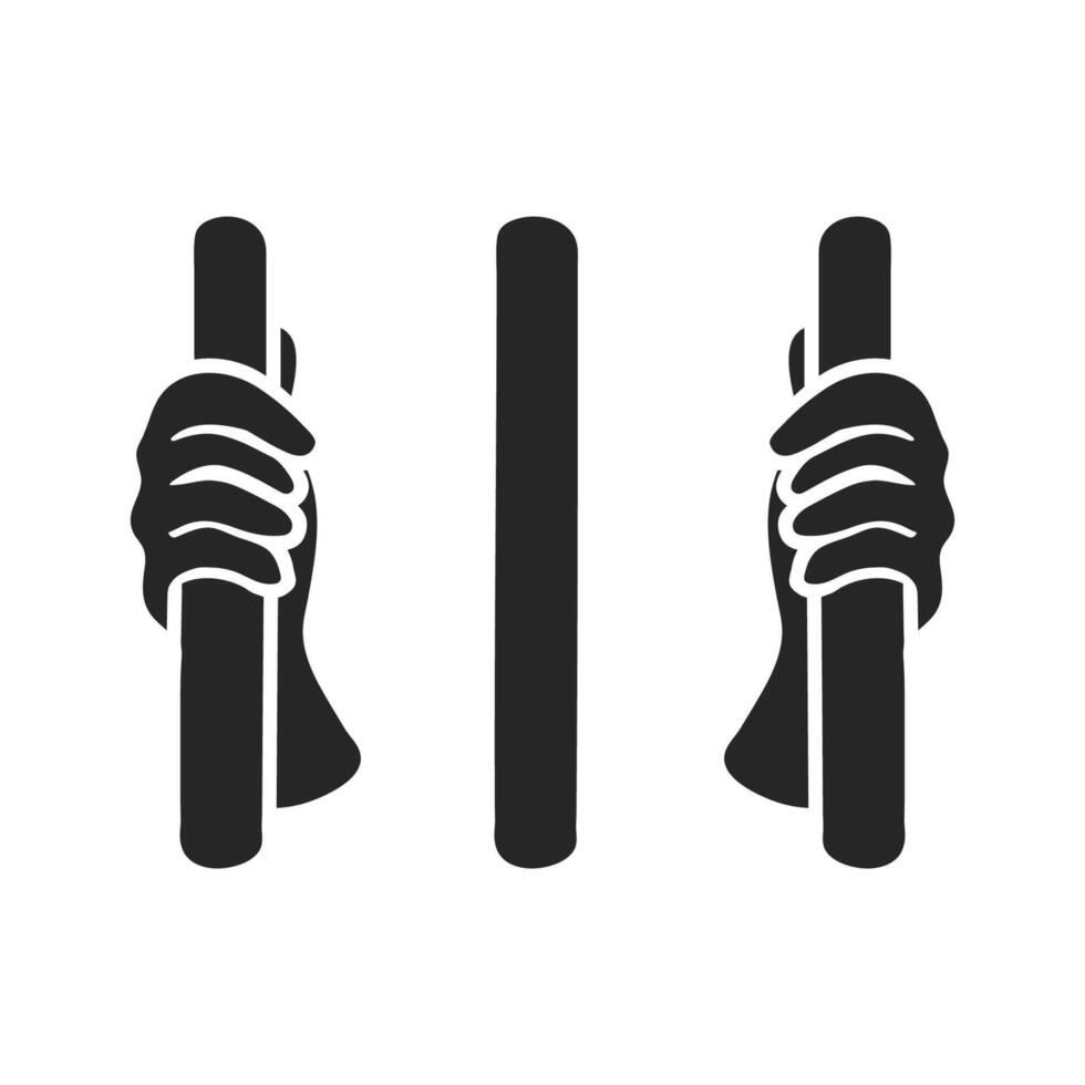 Hand drawn Jail vector illustration