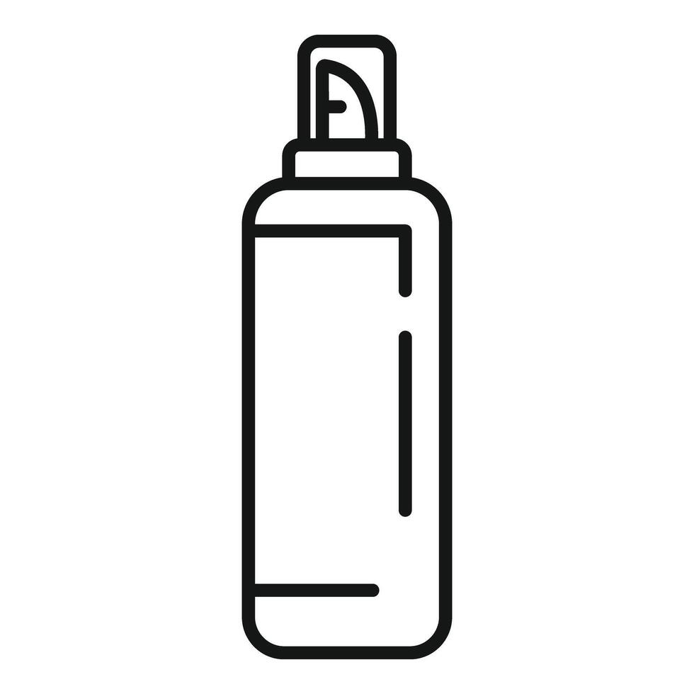 Spray model person icon outline vector. Comb care vector