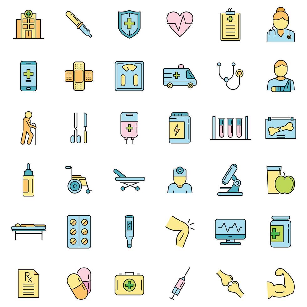 Sports doctor icon, outline style vector
