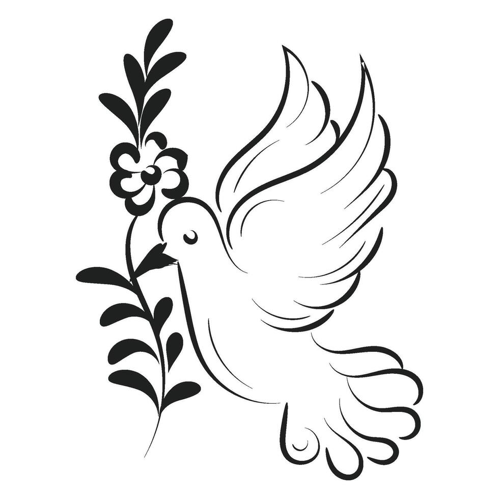 Christian Design for print or use as tattoo design vector