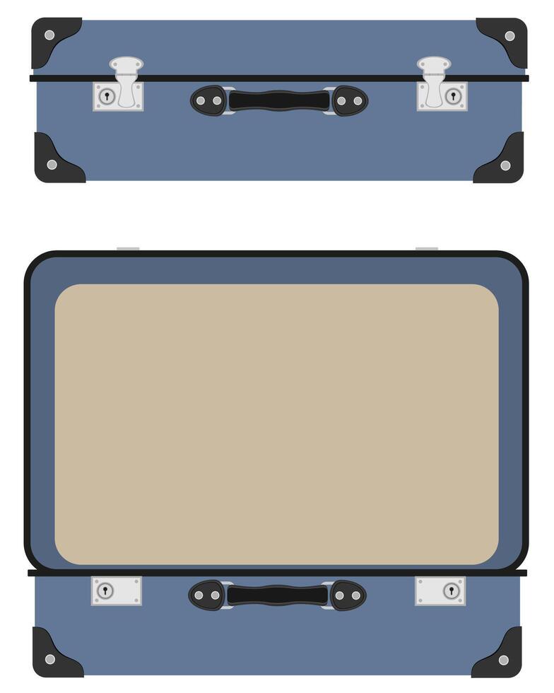 travel suitcases stock vector illustration isolated on white background