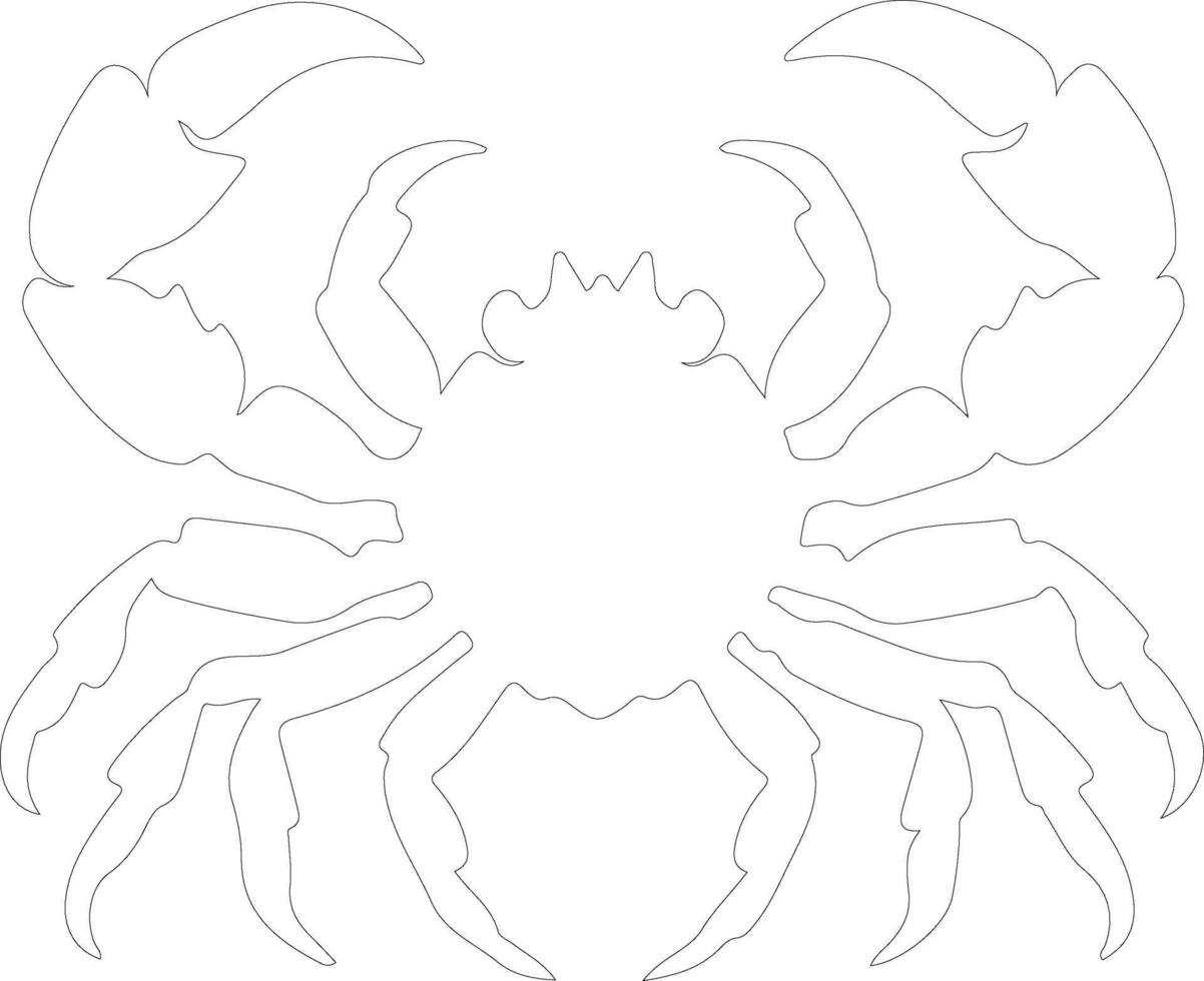 arthropod  outline silhouette vector