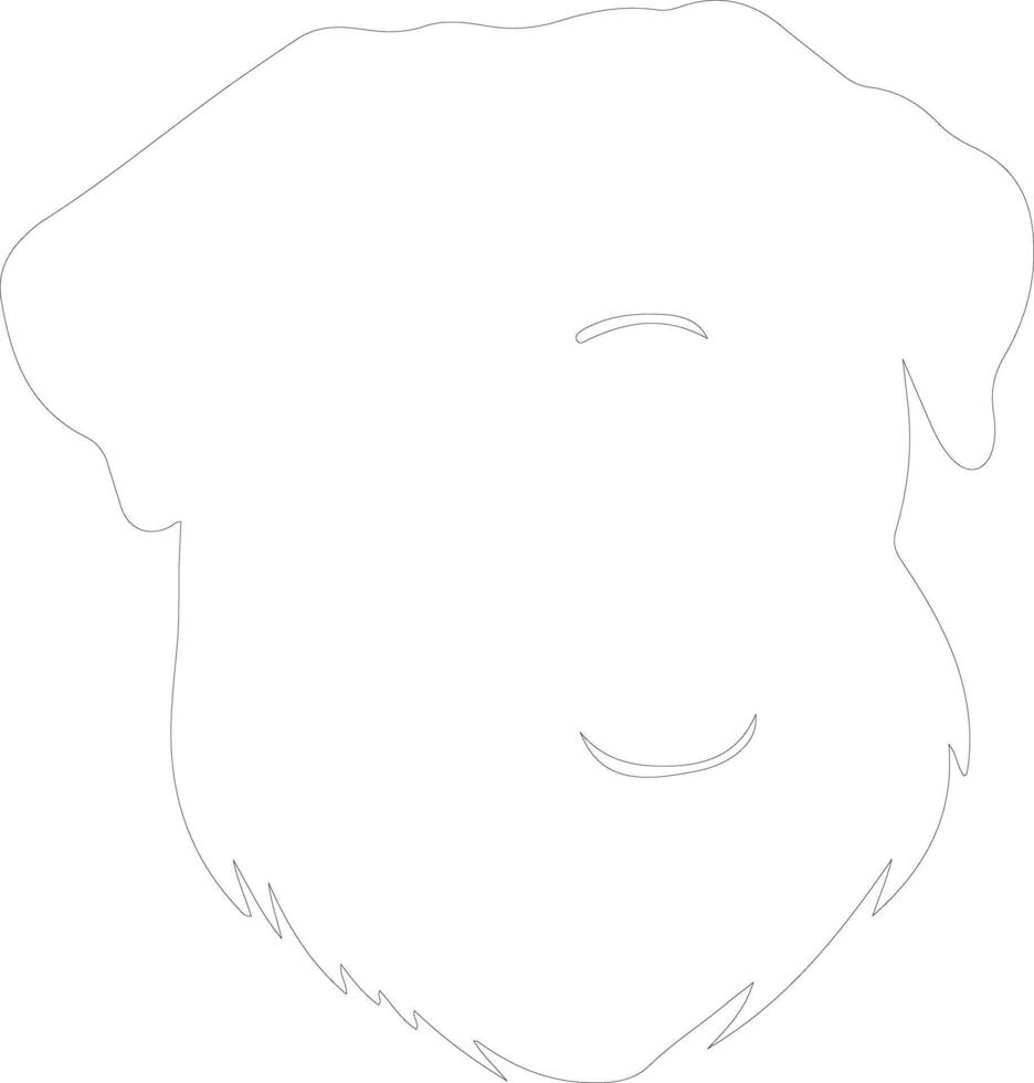 rottweiler   outline silhouette vector