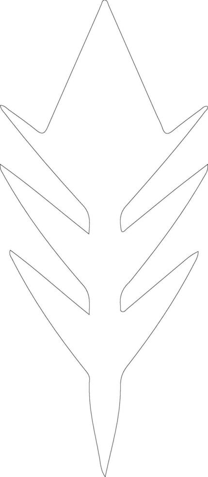 Arrow icon  outline silhouette vector