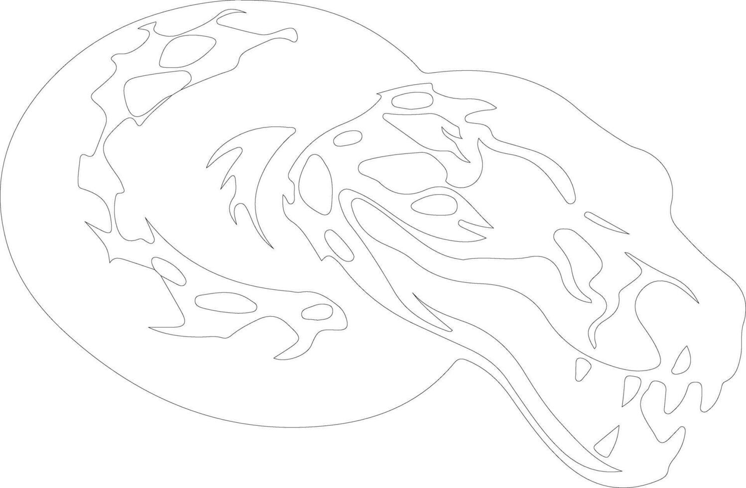 python   outline silhouette vector